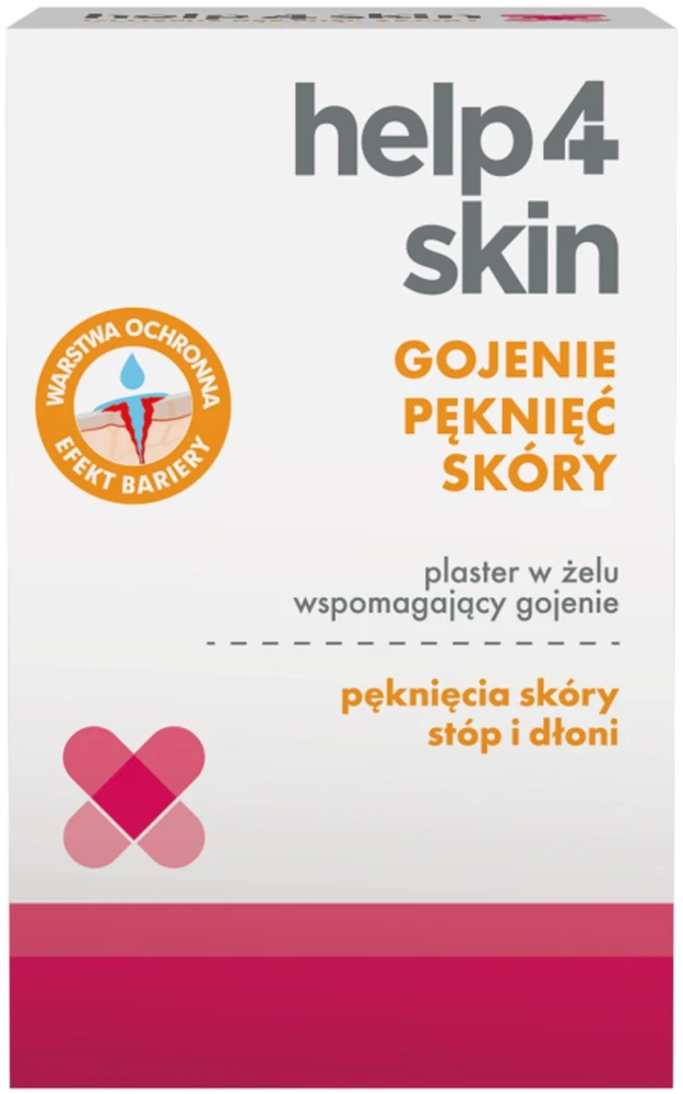 Tzmo Help4Skin Odos įtrūkimų gijimo gelio pleistras 7ml