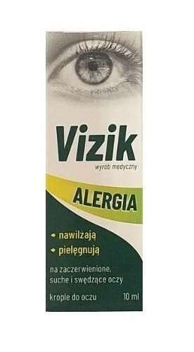 Tzmo Vizik alergijos lašai nuo paraudusių, sausų ir niežtinčių akių 10 ml