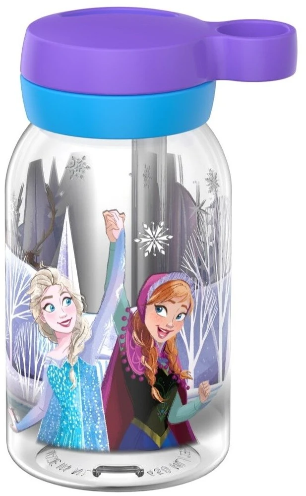 U-grow buteliukas su šiaudeliu CAMPUS 450 ml „Ledo šalis“ 107480065416