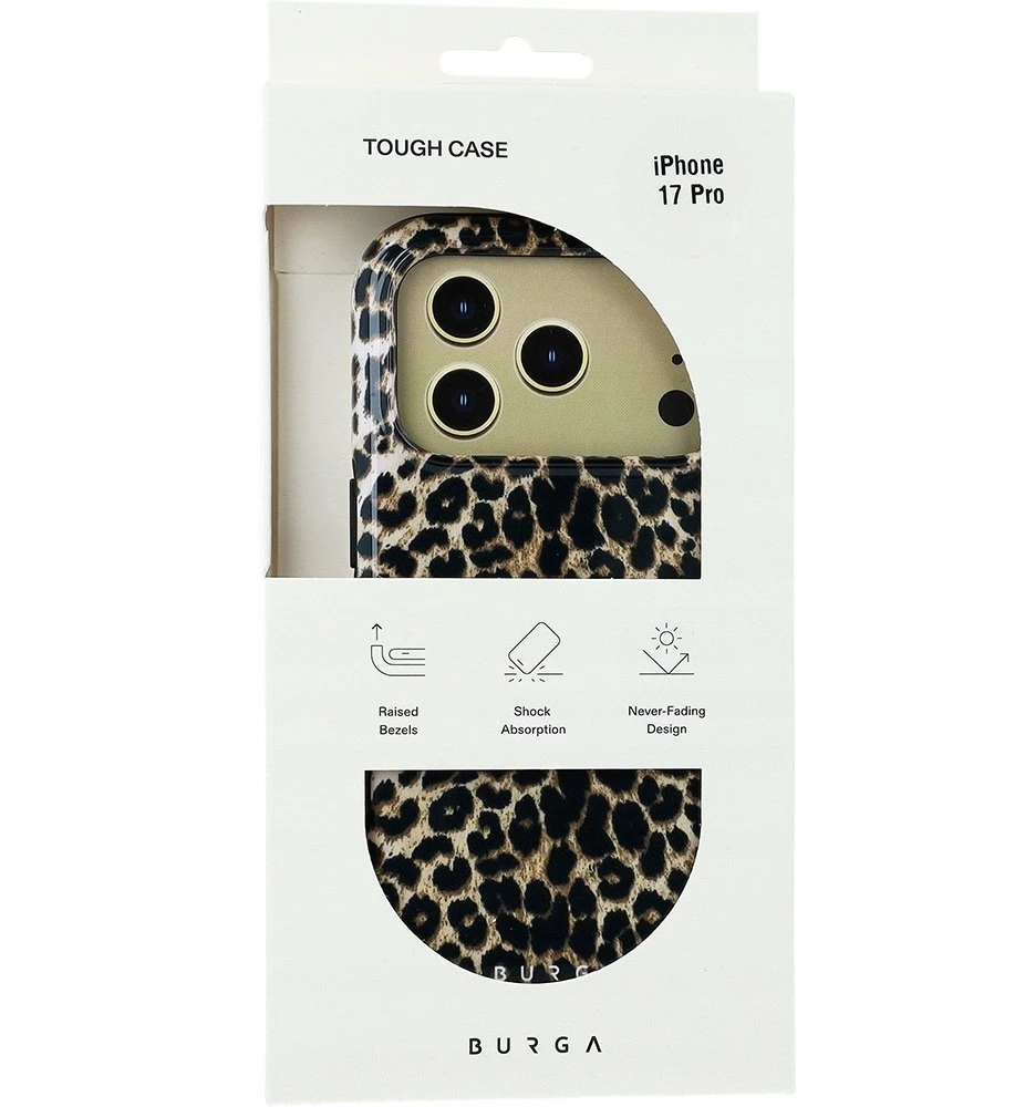 BURGA Tough Magsafe - apsauginis dėklas, skirtas iPhone 17 Pro, suderinamas su MagSafe (grotuvas)