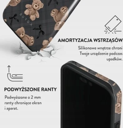 Dėklas Burga BFF Tough Magsafe do iPhone 16 Pro