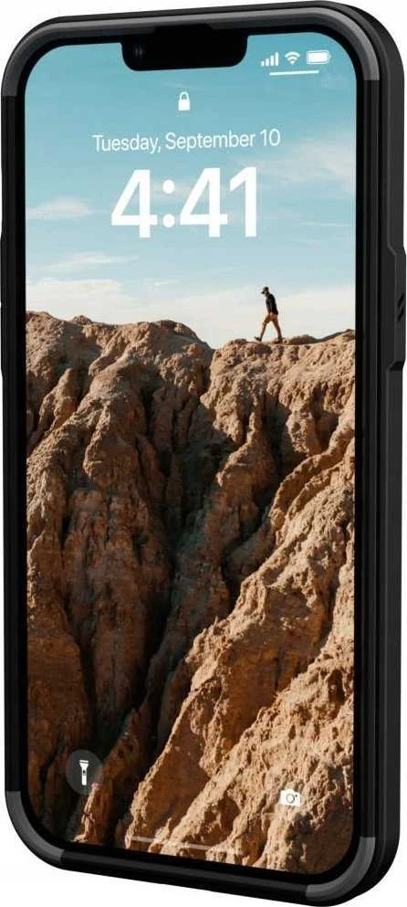 UAG Urban Armor Gear dėklas CIVILIAN, suderinamas su „MagSafe“, skirtas IPHONE 14 Plus, tamsiai mėlynas