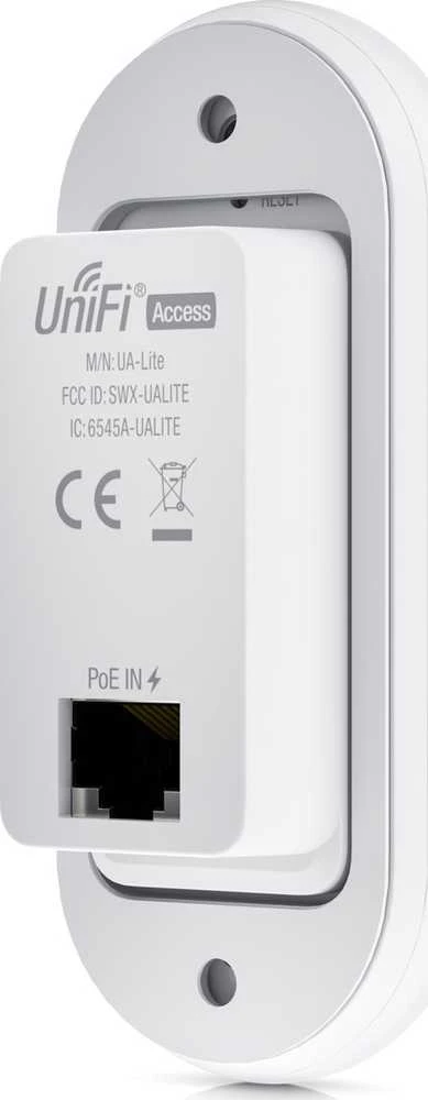 Ausinės UBIQUITI READER LITE. PATOGUS PRIEIGOS DURŲ SKAENERIS, PALAIKANTIS NFC SKAITYTUVĄ IR RANKŲ BANGŲ DURŲ ATRAKINIMĄ