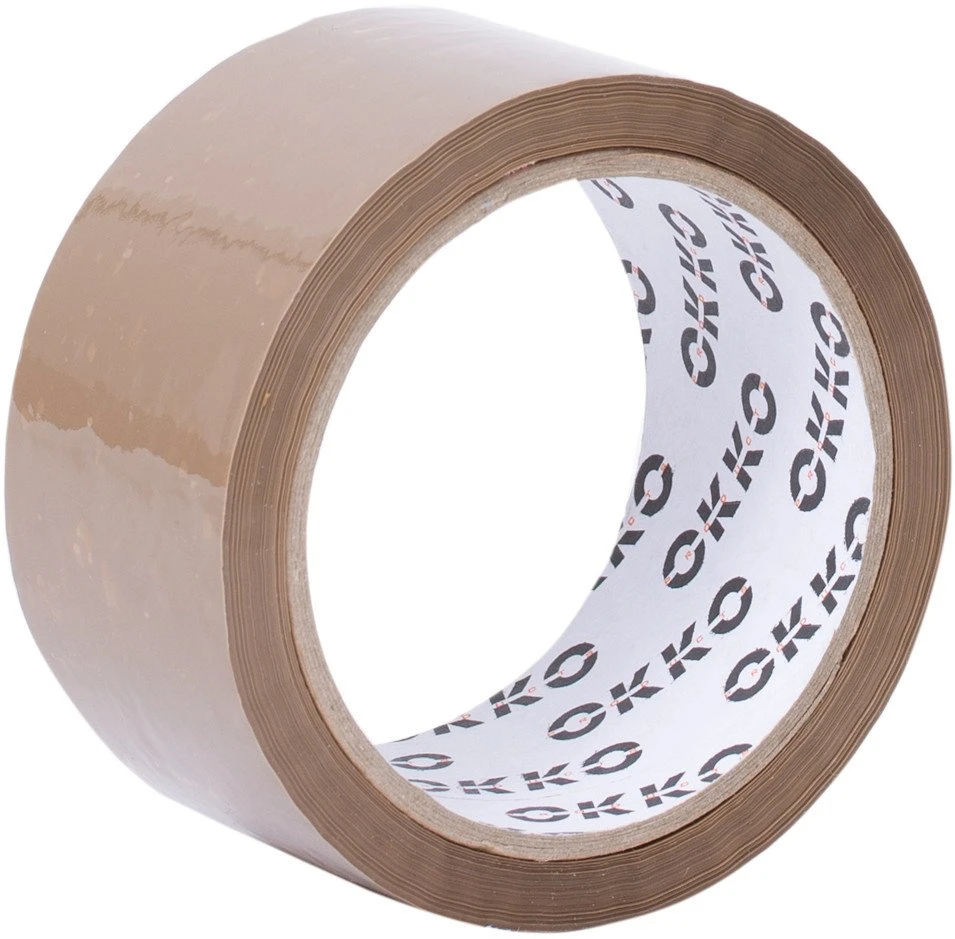 Lipnioji juostelė OKKO, 60 m × 48 mm, ruda