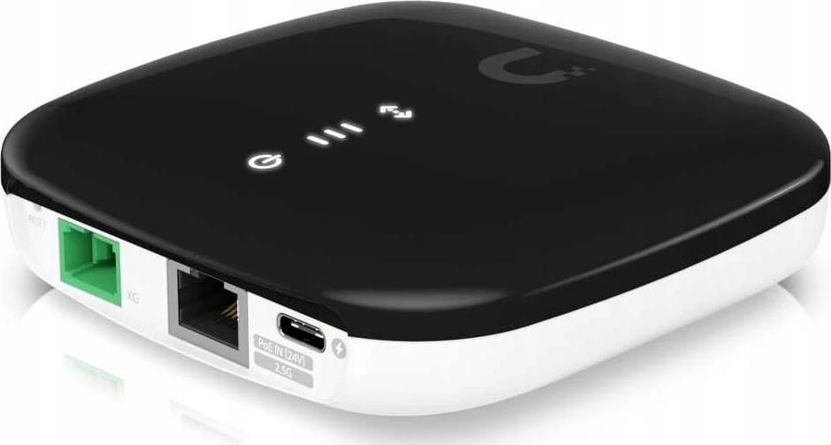 Maršrutizatorius Ubiquiti UISP-FIBER-XG | ONT | UISP Fiber XG, 1x XG-PON, 1x RJ45 2,5 Gb/s