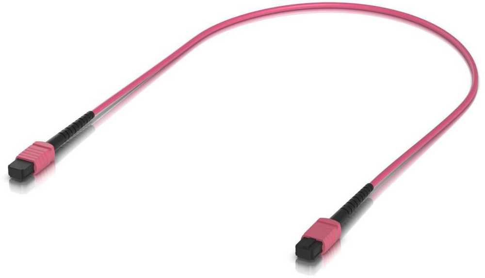 „Ubiquiti Fiber Optic OM4 0,5 m Rožinė“ (UACC-OFC-MA-MPMP-0,5M)