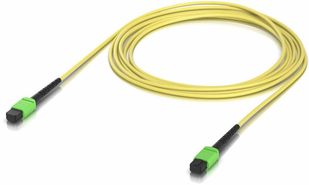 Ubiquiti Vidinės OS2 vienmodės šviesolaidžio B APC jungtys, skirtos 100G taikymams. 3M, 10 vnt. pakuotėje (UACC-OFC-SA-MPMP-3M-10)