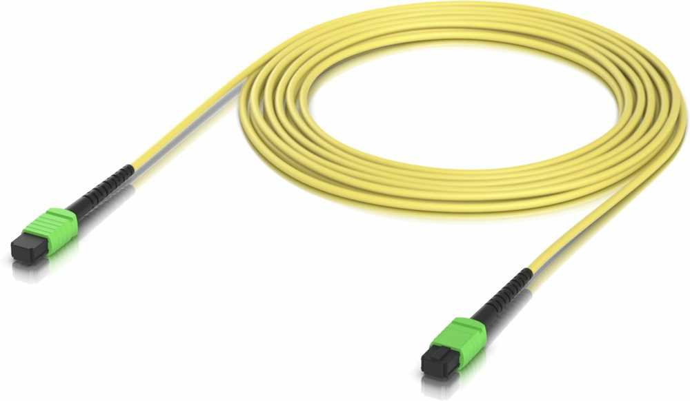 „Ubiquiti“ OS2 vieno režimo optinio pluošto jungiamasis kabelis su MPO-12 tipu