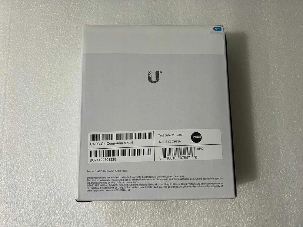 „Mocowanie Ubiquiti“ kupolinės kameros laikiklis ant rankos (UACC-G4-kupolinės kameros laikiklis)