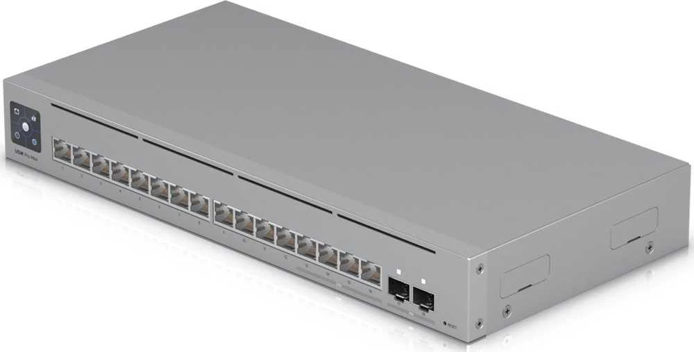 Šakotuvas 16 prievadų komutatorius Ubiquiti Unifi USW-Pro-Max-16-EU