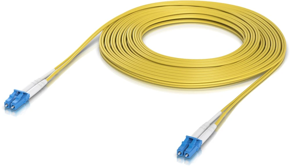 Ubiquiti UACC-OFC-S2-LULU-10M | Patchcord | OS2 Duplex LC UPC vieno režimo
