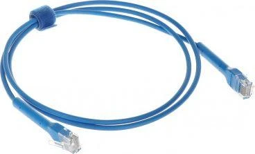 Ubiquiti U-Cable-Patch-1m-RJ45-BL | Patchcord LAN | UniFi Komutacinis kabelis, 1m, Cat6, Mėlyna