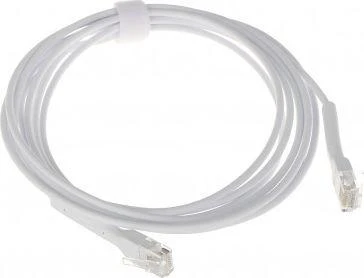 UBIQUITI ULTRA PLONAS PATAŠO KABELIS SU LENKIAMOMIS ANTGALĖMIS, SKIRTAS LANKSČIAM MONTAVIMUI / Baltas / 3 M