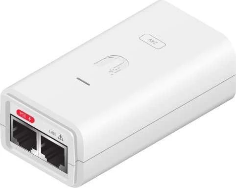 Ubiquiti 24v, .5A Giga POE, baltas, EU