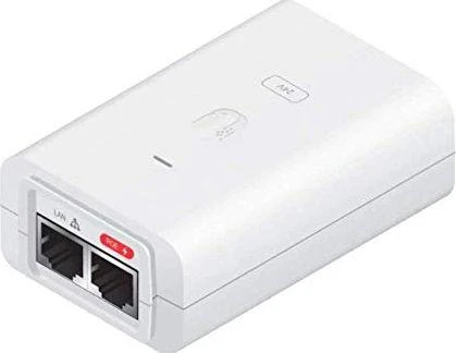Ubiquiti POE Injector Ubiquiti 24VDC, 30W W POE-24-30W-G-WH