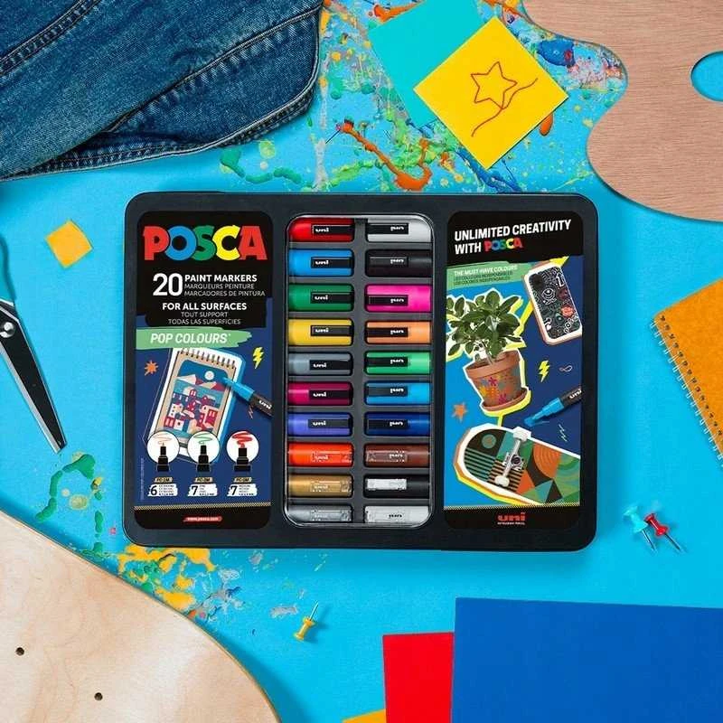 Ubiquiti „Posca“ – metalinės skardos spalvos – (401535)
