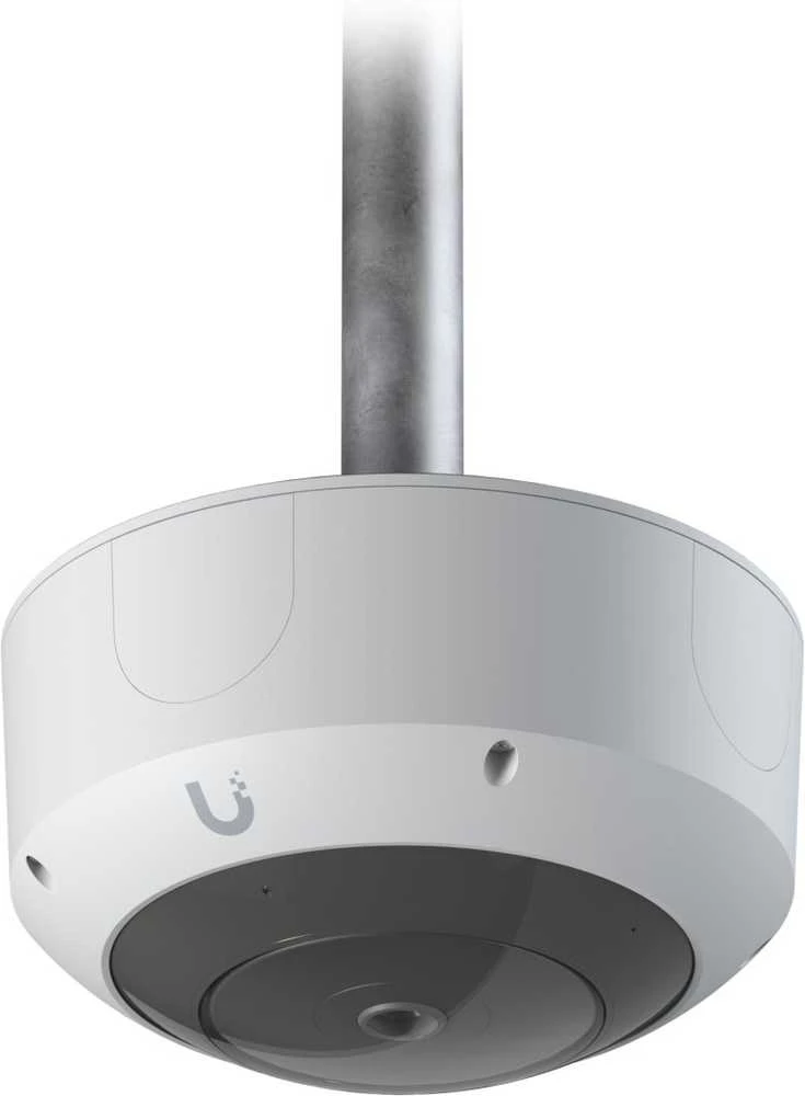 „UBIQUITI Baltas“ srovei atspari jungiamoji dėžutė, skirta „AI 360“, kuri pagerina tvirtinimo ilgaamžiškumą ir palengvina priežiūrą.