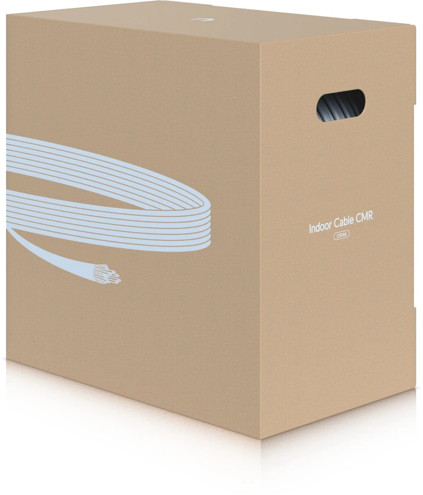 Ubiquiti Ubiquiti UACC-Cable-C6A-CMR Baltas tinklo kabelis 305 m Cat6a U/UTP (UTP)