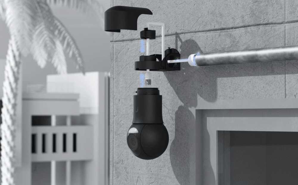 Ubiquiti Ubiquiti UACC-G5-PTZ-CA-B priedai do kamer monitoringowych Adapteris montażowy