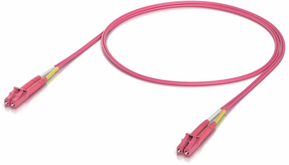 Ubiquiti Ubiquiti UACC-OFC-M2-LULU-3M kabelis InfiniBand / światłowodowy LC LC/LC Rožinė