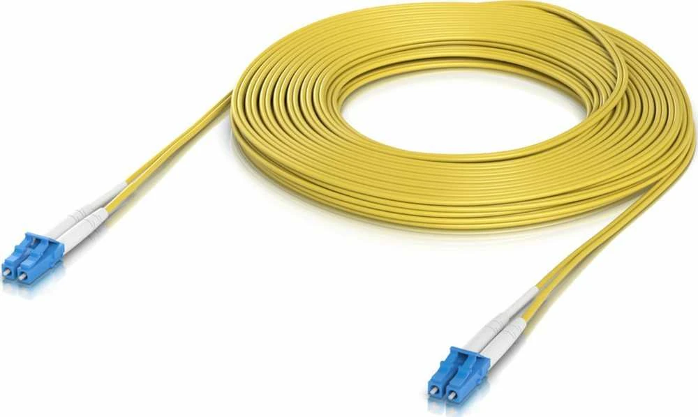 Ubiquiti UACC-OFC-S2-LULU-15M | Patchcord | OS2 Duplex LC UPC vieno režimo