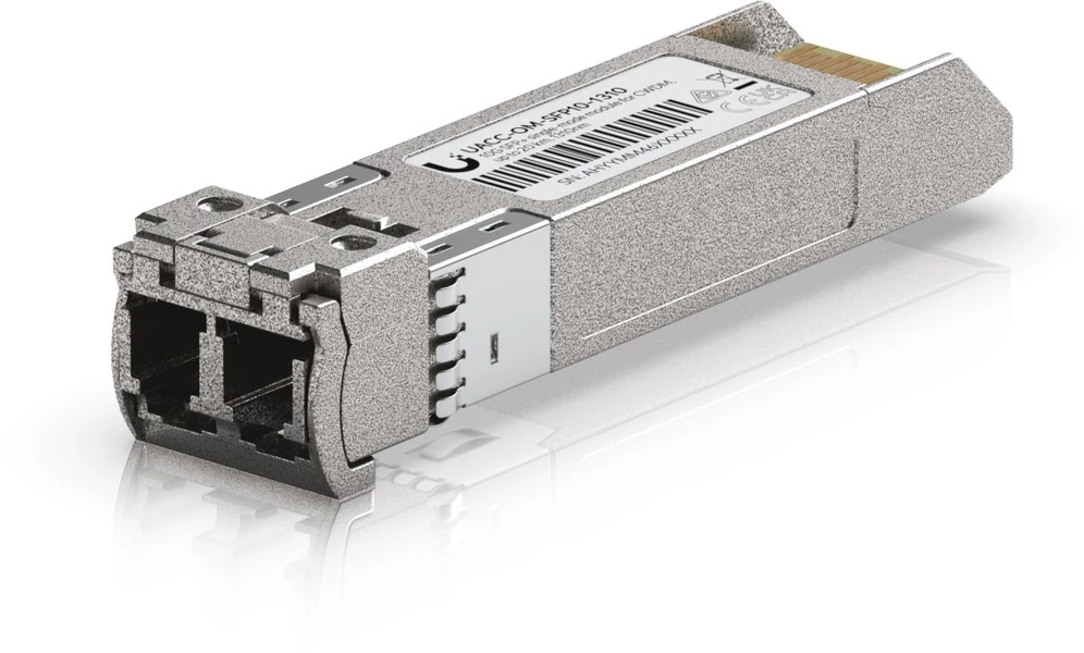 Šakotuvas Ubiquiti UACC-OM-SFP10-1310 | SFP+ modulis | 1310 nm, 10 G, CWDM, 20 km, vieno režimo, dvipusis LC UPC