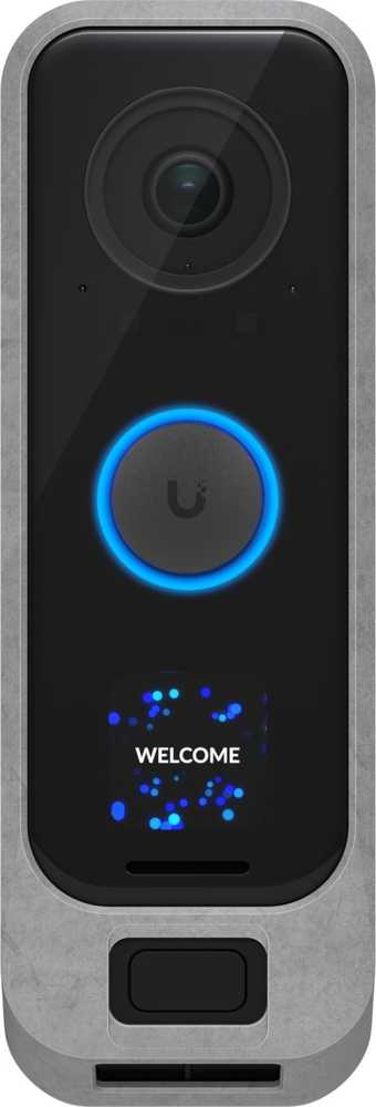 Ubiquiti G4 Doorbell Pro dangtelis pilkas polikarbonatas (PC) 1 vnt.