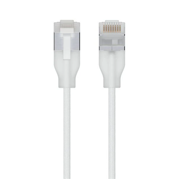Ubiquiti Ubiquiti UACC-Cable-Patch-EL-C6A-5M-W kabelis sieciowy Półprzezroczysty, Baltas Cat6a