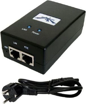 UBIQUITI PoE purkštukas, 48VDC, 24W