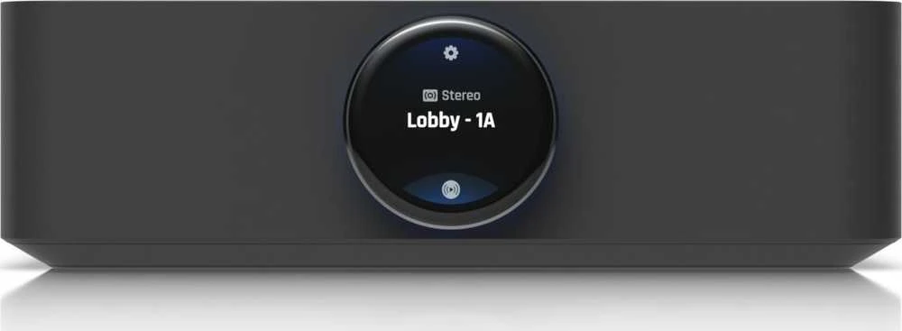 UBIQUITI POWERAMP Juodas. PREMIUM SPEAKER AMPLIFIER DESIGNED FOR HIGH-FIDELITY MULTI-ZONE AUDIO STREAMING AND IMMERSIVE SPATIAL SOUND EXPERIENCES