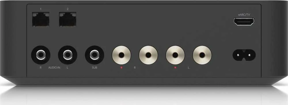 UBIQUITI POWERAMP Juodas. PREMIUM SPEAKER AMPLIFIER DESIGNED FOR HIGH-FIDELITY MULTI-ZONE AUDIO STREAMING AND IMMERSIVE SPATIAL SOUND EXPERIENCES