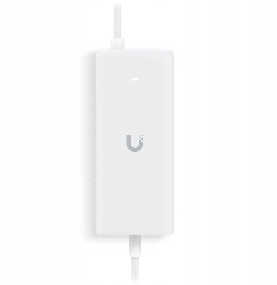 Ubiquiti PoE adapteris baltas su USB-C laidu