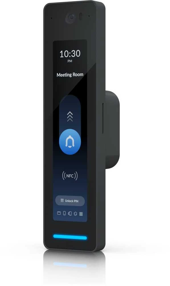 UBIQUITI G3 READER PRO Juodas. TREČIOS KARTOS NFC SKAITYTUVAS IR DOMOSO ĮRENGINYS, NAUDOJAMAS VIDUJE IR LAUKE, SU „APPLE TOUCH PASS“ PALAIKYMU.