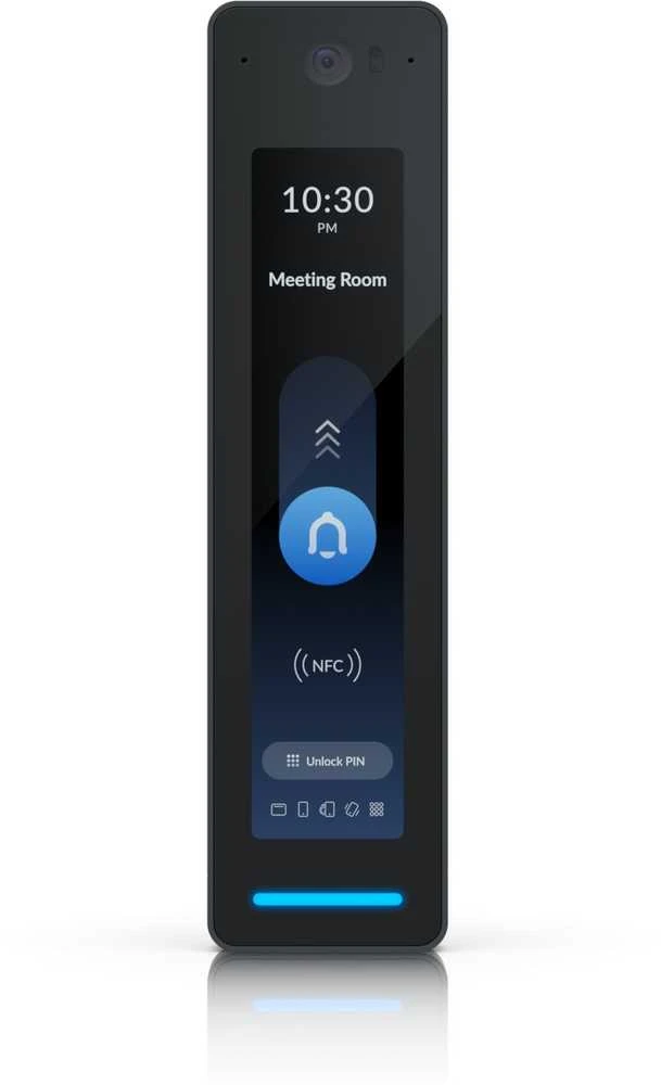 UBIQUITI G3 READER PRO Juodas. TREČIOS KARTOS NFC SKAITYTUVAS IR DOMOSO ĮRENGINYS, NAUDOJAMAS VIDUJE IR LAUKE, SU „APPLE TOUCH PASS“ PALAIKYMU.