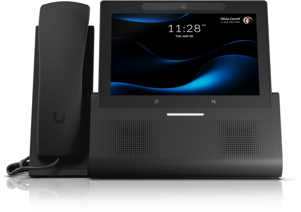 Ubiquiti UTP-G3-Touch-Enterprise VoIP telefonas, juodas, su „Wi-Fi“
