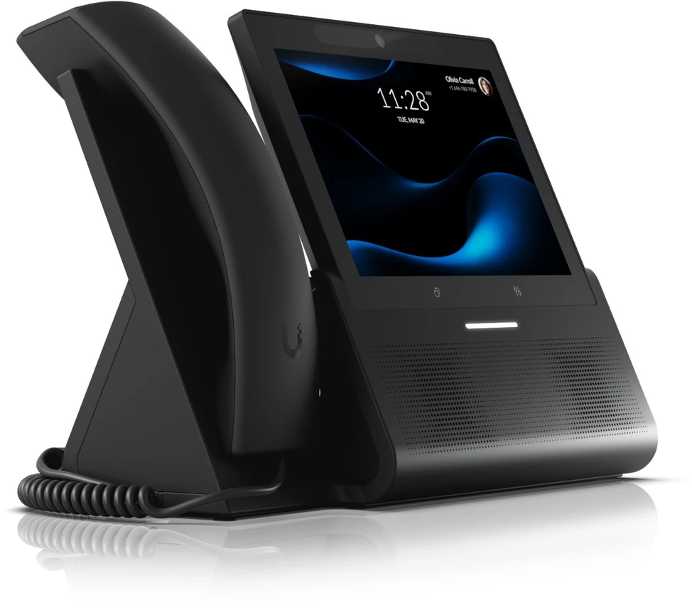 Ubiquiti UTP-G3-Touch-Enterprise VoIP telefonas, juodas, su „Wi-Fi“