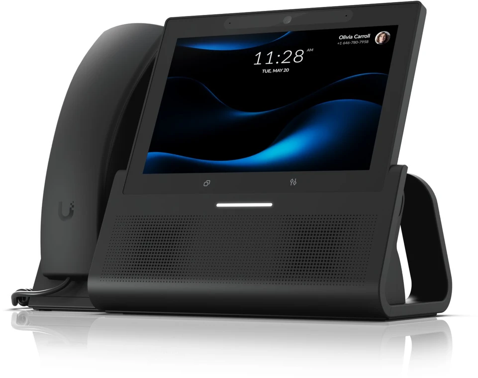Ubiquiti UTP-G3-Touch-Enterprise VoIP telefonas, juodas, su „Wi-Fi“