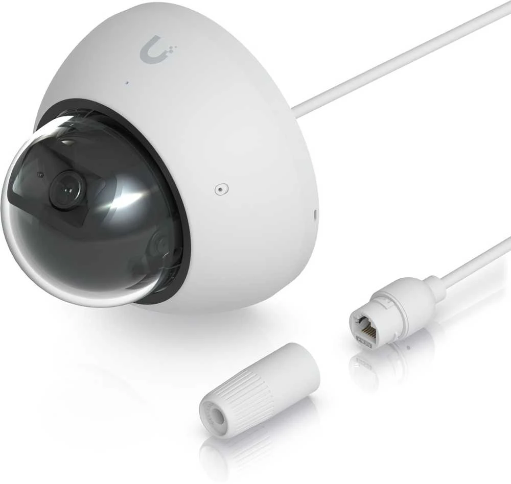 UBIQUITI CAMERA AI DOME VISUO METU, VANDALUI APSAUGA 4K POE DOME KAMEROS SU PAtobulintomis AI GALIMYBĖMIS IR ILMO ATSTOVO IR NAKTINIU REGIMUMU