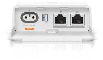 Ubiquiti UISP dvigubo maitinimo purkštuvas 2,5 gigabito eternetas 48 V