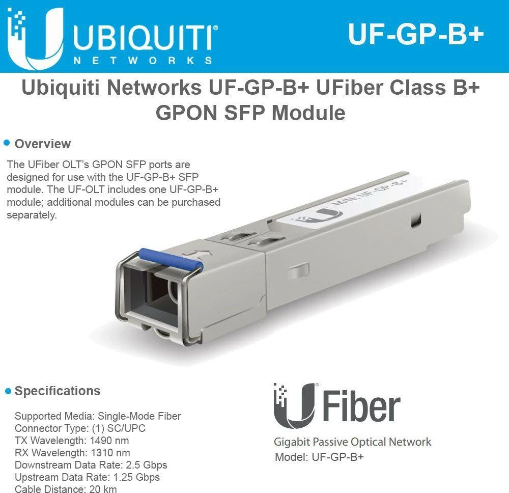Šakotuvas UBIQUITI UF-GP-B+