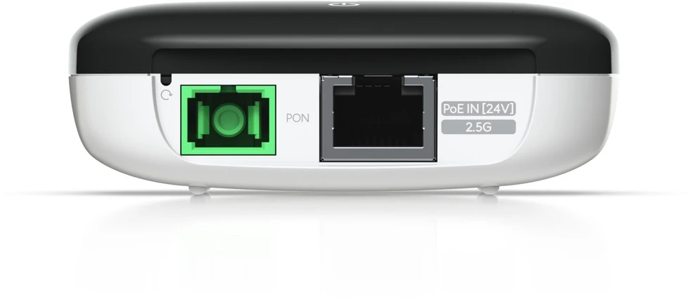 Ubiquiti WaveFiber ONU šviesolaidžio keitiklis, tinklo keitiklis 2488 Mbit/s 1490 nm Juoda, Balta