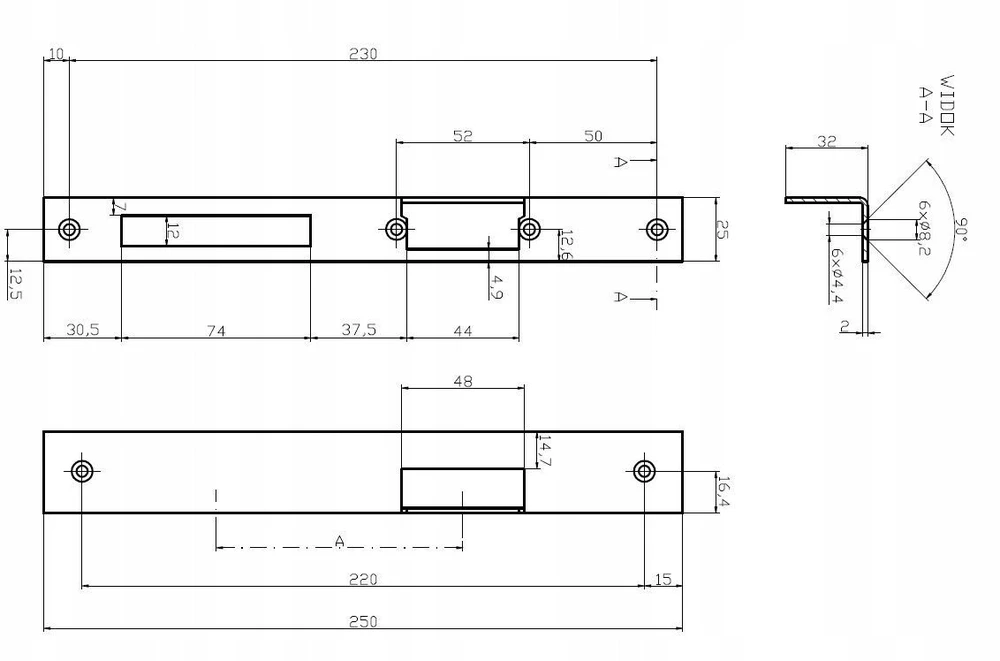 Łucznik Bira OK-K5 Ilgasis kampas 250x25/32x2 mm