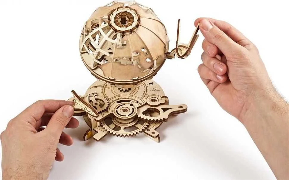 3D medinis gaublys-dėlionė Mechaninis Ugears