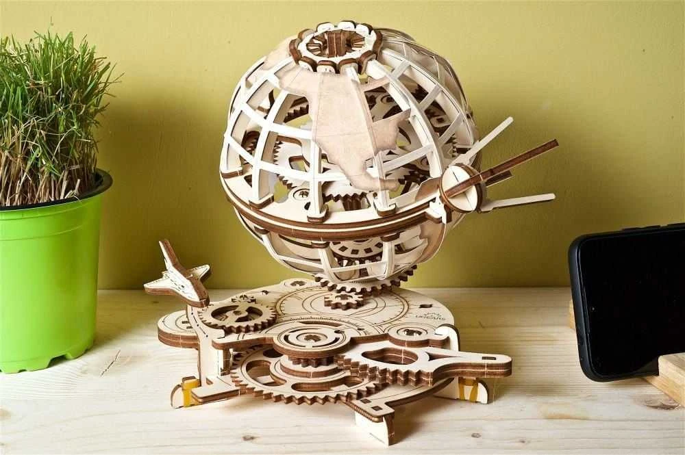 3D medinis gaublys-dėlionė Mechaninis Ugears