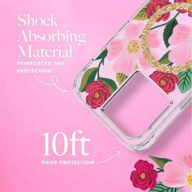 Dėklas Case Mate Rifle Paper Rose Garden MagSafe - iPhone 14 Plus