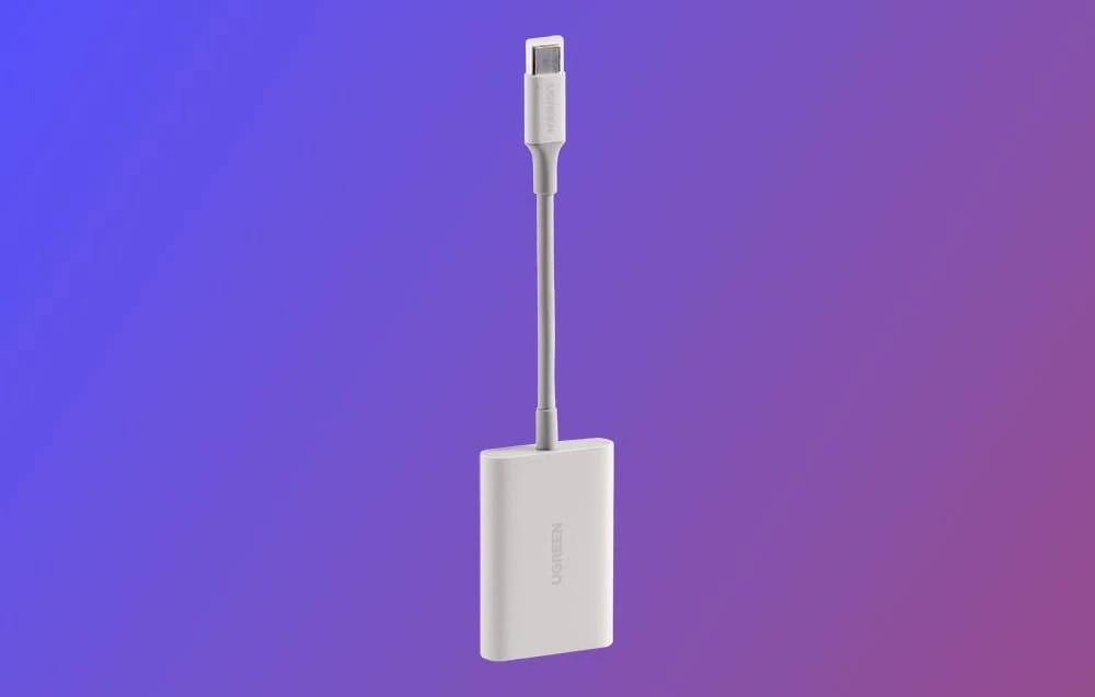 Skaitytuvas Ugreen Skaitytuvas kart USB-C 2w1 Ugreen CM265 (balta)