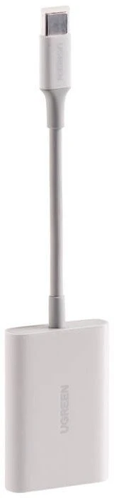 Skaitytuvas Ugreen Skaitytuvas kart USB-C 2w1 Ugreen CM265 (balta)