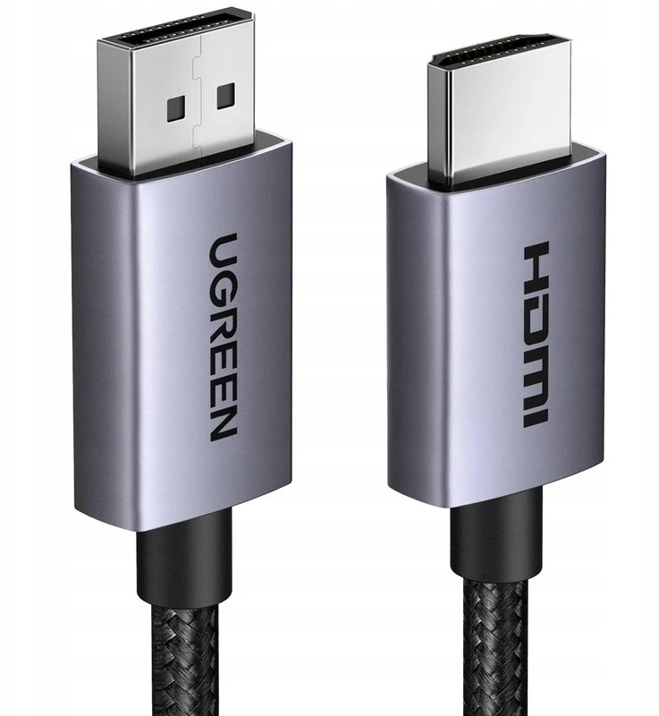 Ugreen DisplayPort-HDMI kabelis DP123 4K 30Hz, 1,5m