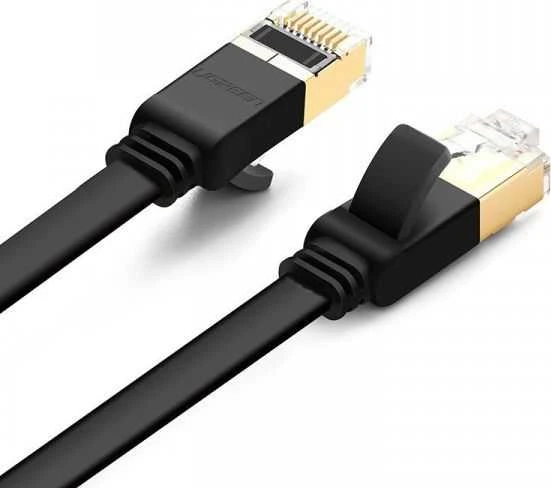 UGREEN NW106 Ethernet RJ45 plokščias tinklo kabelis Cat.7 STP 8m