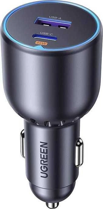 Ugreen EC701, USB + USB-C, 63W juodas